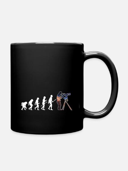 Astronomie Evolution Astrophotographie Cadeau - Mug uni - noir