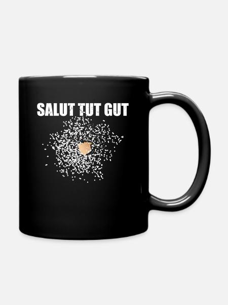 Pyro Salut tut gut - Tasse einfarbig - Schwarz