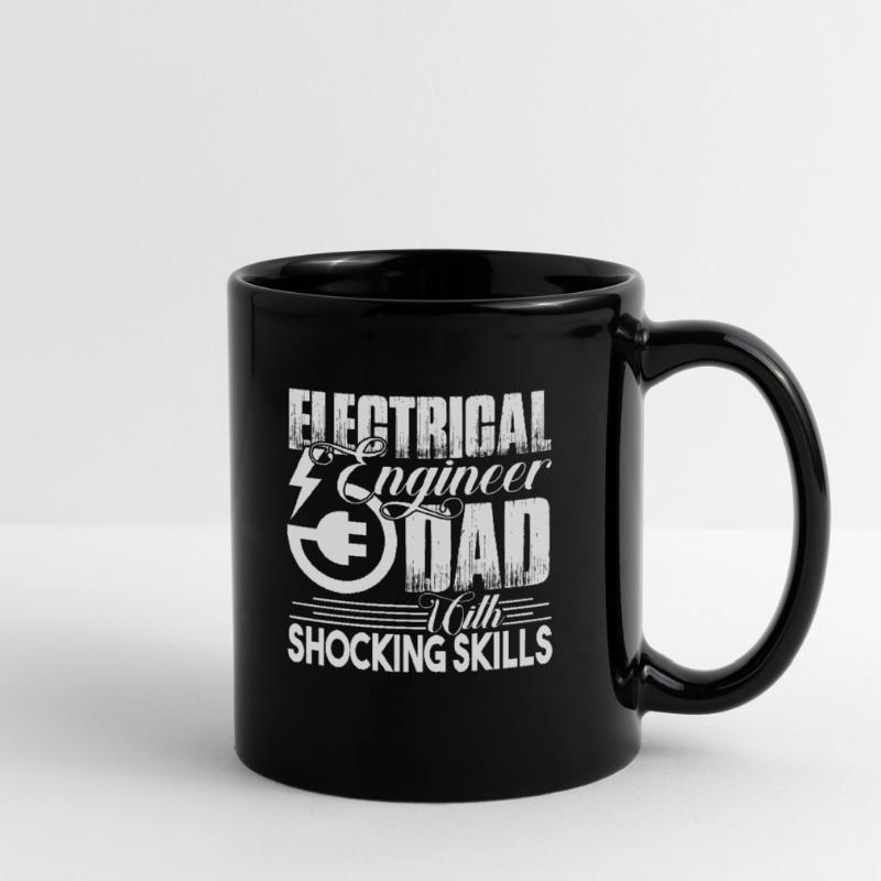 Electrical Engineer Electrical Engineer Dad Skills Full Colour Mug