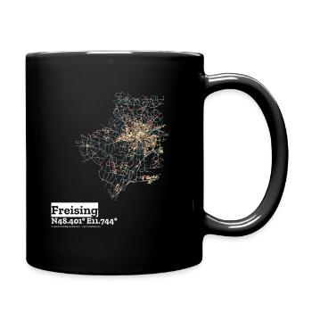 Pastels de base Freising - Mug uni - noir - Droite