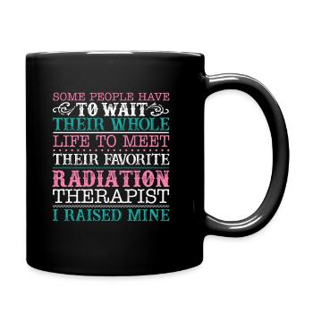 Proud Radiation Therapist Parent Chemises - Mug uni - noir - Droite