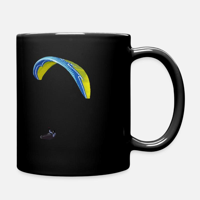 Paraglider pod - Tasse einfarbig - Schwarz