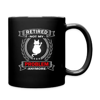 Cadeau d’adieu pour collègues - Locataire - Pension - Mug uni - noir - Droite