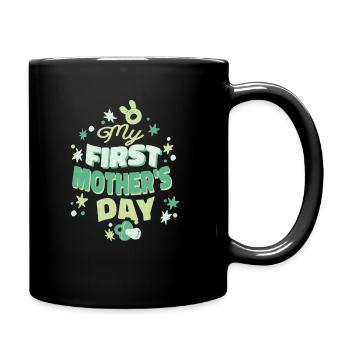 Ma première fête des mères Idée cadeau de fête des mères Maman - Mug uni - noir - Droite