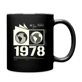 Vintage, 1978, Rétro, Cadeau d’anniversaire, 1978 - Mug uni - noir - Droite