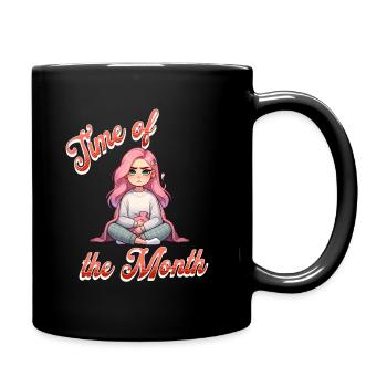 Période des règles du mois - Mug uni - noir - Droite