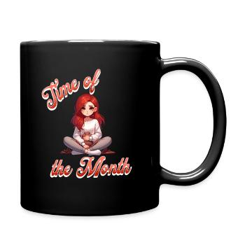 Period - Time of the Month Expression - Full Colour Mug - black - Right