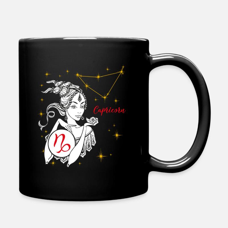 Capricorn - Mug uni - noir