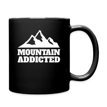 Montagnes Dicton Alpinisme Dicton - Mug uni - noir - Droite