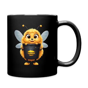 Abeille Miel Mignon Abeille Costume Apiculteur Cadeau - Mug uni - noir - Droite