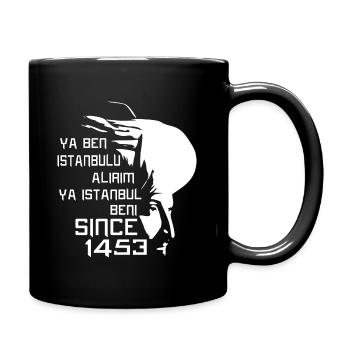 Fatih Sultan Mehmet 1453 - Tasse einfarbig - Schwarz - Rechts