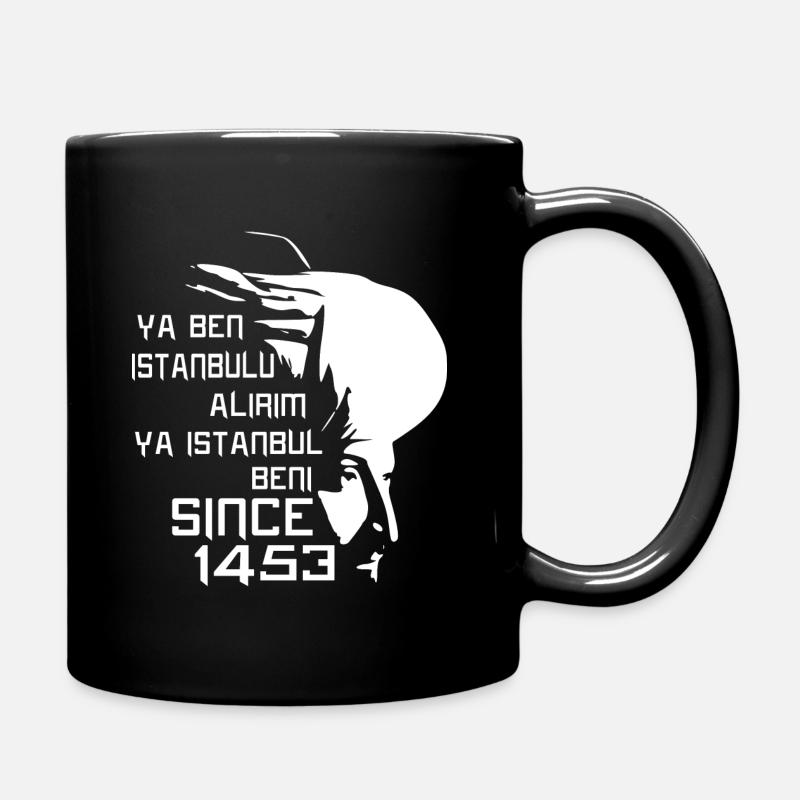 Fatih Sultan Mehmet 1453 - Mug uni - noir
