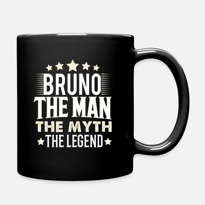 Bruno - Mug uni - noir