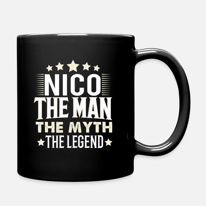 Nico - Mug uni - noir