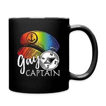 Gay Captain - Full Colour Mug - black - Right