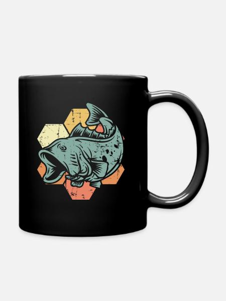Poissons - Mug uni - noir