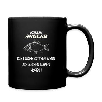 JE SUIS UN PÊCHEUR... - Mug uni - noir - Droite