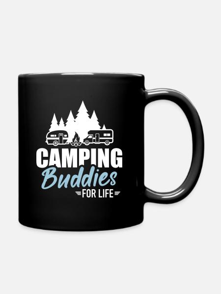 Camper - Full Colour Mug - black