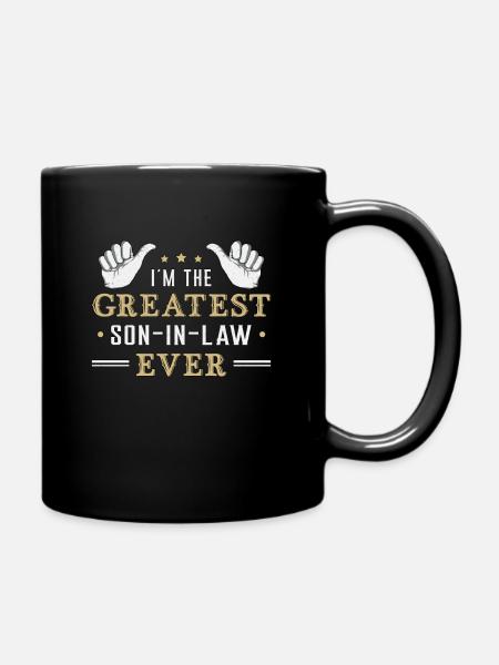 rêve gendre fils belle-mère cadeau - Mug uni - noir