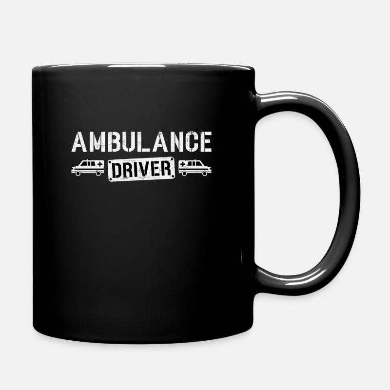 Ambulance Ambulance Ambulance Sani - Mug uni - noir