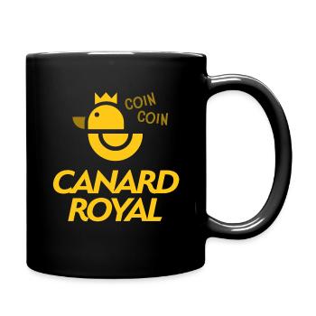 Canard Royal - Coin coin - Humour - Mug uni - noir - Droite