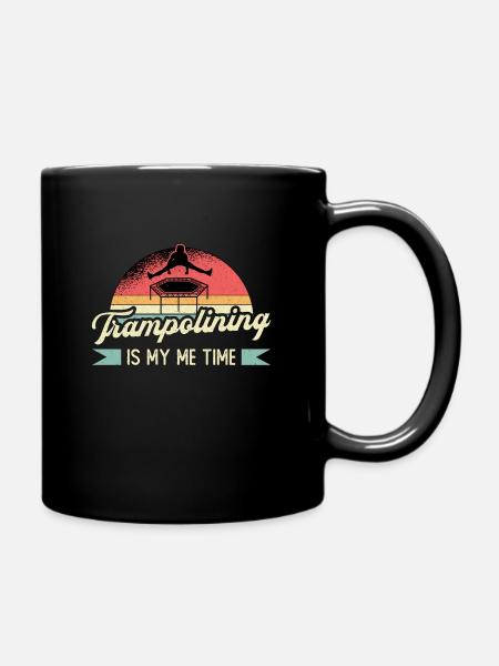 Trampolines Trampoline Trampoline Jumper Gift - Full Colour Mug - black