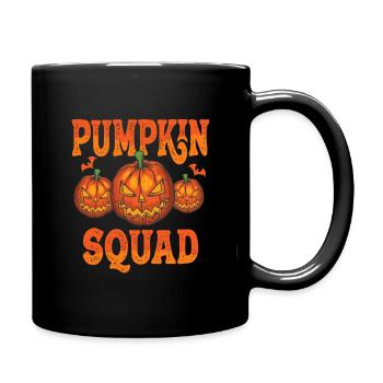 Halloween Pumpkin Squad - Full Colour Mug - black - Right