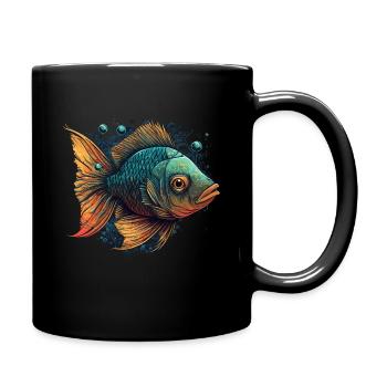Amoureux des animaux - Mug uni - noir - Droite