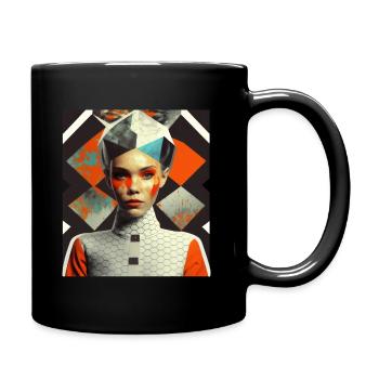 redbubble Retro Flash No21 - Tasse einfarbig - Schwarz - Rechts