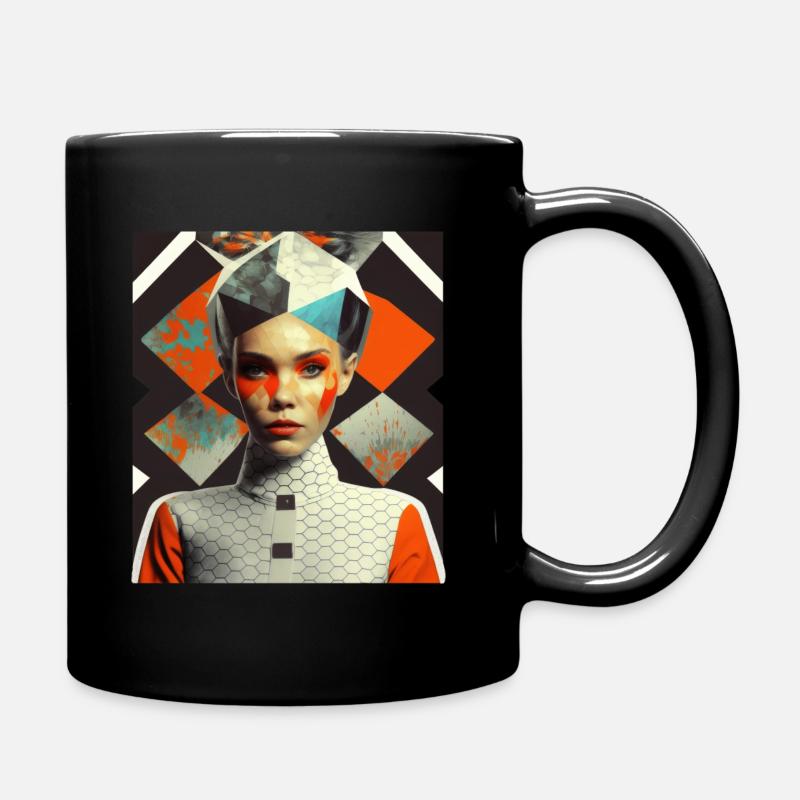 redbubble Retro Flash No21 - Tasse einfarbig - Schwarz