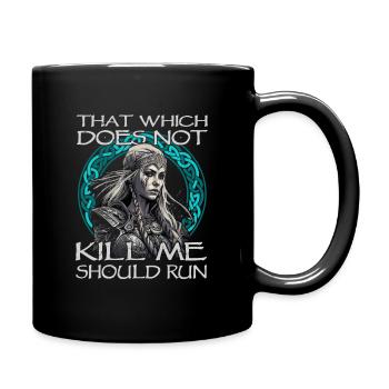Vikings | Vikinger nordique | Bouclier Maiden - Mug uni - noir - Droite