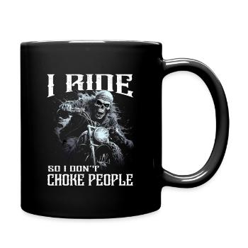 Dictons de motocyclistes | Moto & Motard - Mug uni - noir - Droite