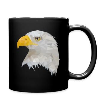 Eagle Polygon Style - Mug uni - noir - Droite