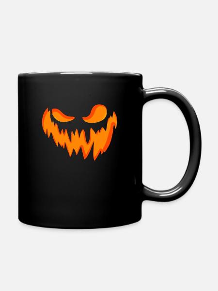 Pumpkin Halloween - Full Colour Mug - black