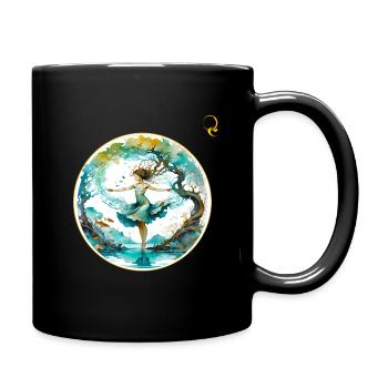 THE FAIRY - Full Colour Mug - black - Right