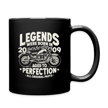2009 Vintage Born Legends Anniversaire Moto - Mug uni - noir - Droite