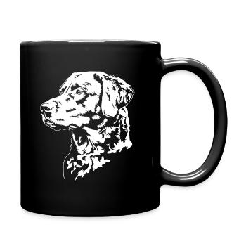 Chesapeake Bay Retriever Portrait Dogs Wilsigns - Full Colour Mug - black - Right