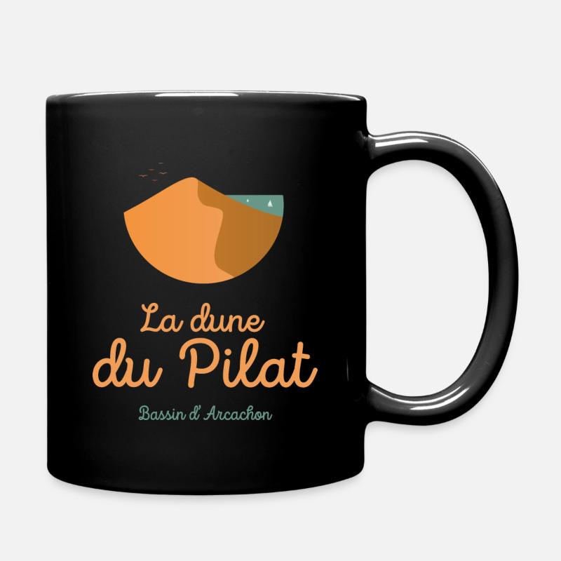 Dune du Pilat - T-shirt Goodies Bassin Arcachon - Mug uni - noir