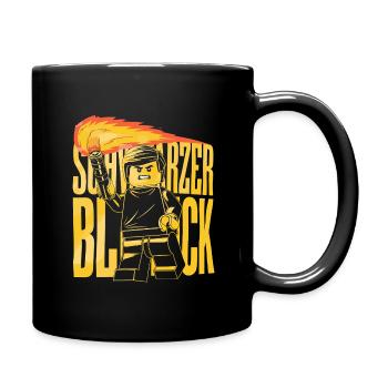 Black bloc - Full Colour Mug - black - Right