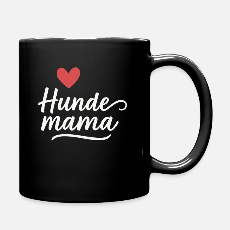 Dogs Mom - Full Colour Mug - black