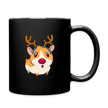 hamster - Full Colour Mug - black - Right