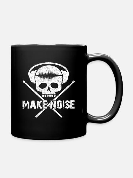 Faire du batteur de baguettes de bruit - Mug uni - noir