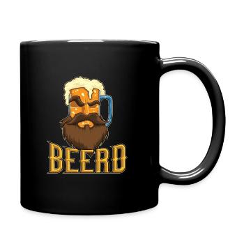 Bart Krug - Beerd - Buveur de bière - Mug uni - noir - Droite
