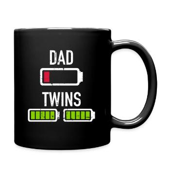 jumeaux - Mug uni - noir - Droite