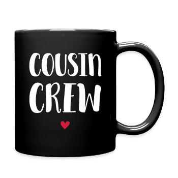 Cousin Squad / Cousin Crew / Cousins - Full Colour Mug - black - Right