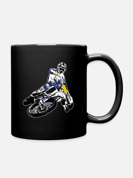Enduro Offroad - Full Colour Mug - black