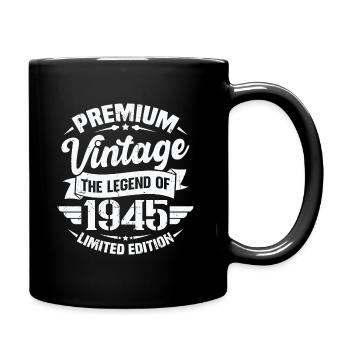 Vintage 1945 Limited Edition - Full Colour Mug - black - Right