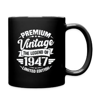 Vintage 1947 Limited Edition - Full Colour Mug - black - Right
