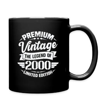 Vintage 2000 Édition Limitée - Mug uni - noir - Droite