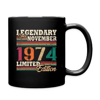 Légendaire novembre 1974 édition limitée - Mug uni - noir - Droite